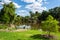 Lake Joanna in Castlemaine Botanical Gardens in Victoria, Australia