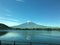 Lake Kawaguchi with Mount Fuji