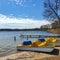 On Lake Klodno in the beautiful Kashubian village of Chmielno