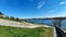 On Lake Klodno in the beautiful Kashubian village of Chmielno