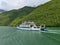 Lake Koman in Northern Albania