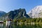 Lake Konigsee in Summer with St. Bartholomew church, Alps, Germany