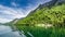 Lake Konigssee in the Alps