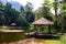 Lake in Krating Waterfall National Park , Thailand