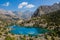 Lake Kulikalon in Fan mountains in Pamir, Tajikistan