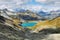 Lake of La Sassiere - Dam in the Tarentaise Valley in Vanoise national park, France