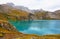 Lake of La Sassiere - Dam in the Tarentaise Valley in Vanoise national park, France