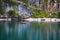 Lake Lago di Braies in Dolomiti Mountains, Italy