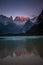 Lake Landro in Dolomites