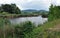 Lake and landscape Palava, Moravia, Czech Republic, Europe