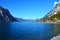 Lake Lecco in fall, Italy