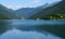 Lake of Ledro in Trentino at summer