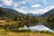 Lake at Lewis Pass, Canterbury, New Zealand