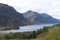 Lake Loch Shiel in Glenfinnan Valley, Scotland