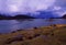 Lake in Los Glaciares National Park near Ushuaia in Fireland