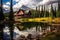 Lake Louise, Banff National Park, Alberta, Canada in summer, Emerald Lake in Crested Butte, Colorado, AI Generated