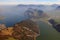 Lake Lucerne Alps panorama overview mountains Luzern Switzerland