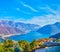 Lake Lugano from Carona, Switzerland