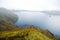 Lake Masyu Obscured by Fog in Autumn, Hokkaido, Japan