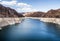 Lake Mead from the Hoover Dam, summer day - Arizona, AZ