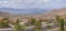 Lake Meade Bolder City Nevada suburb and mountains panorama