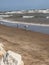 Lake Michigan beach view