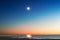 Lake Michigan Moonrise,