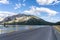 Lake Minnewanka. Famous tourist attraction for leisure activities in Banff National Park