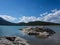 Lake Minnewanka in spring , Banff , Alberta, Canada