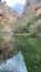 Lake of the Mirror Lago del Espejo at the Nature Park of Monasterio de Piedr