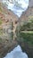 Lake of the Mirror Lago del Espejo at the Nature Park of Monasterio de Piedr