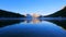 Lake Misurina at sunrise, Dolomite Mountains, Italy