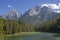 lake Mittersee below the Fern Pass in Tyrol