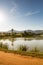Lake in Mlilwane Wildlife Sanctuary in Swaziland