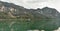 Lake Mondsee in Austrian Alps panorama