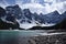 Lake Moraine in Late Spring