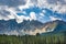 Lake with mountain forest landscape, Lago di Carezza