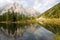 Lake and mountain reflections