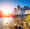 Lake in the mountains