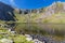 Lake and mountains, Llyn Idwal and the Devilâ€™s Kitchen.