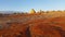 Lake Mungo Australian Outback Desert Landscape Sunset