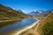 Lake of the nail, Lac du clou, in Pralognan, french alps