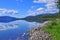 Lake Nakomyaken in the Putorana plateau.