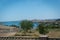 Lake Nasser next to Abu Simbel Temple