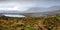 Lake near the Errigal mountain