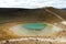 Lake near Viti crater, north of Iceland