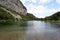 Lake Nembia near Lake Molveno in Trentino. A natural oasis that allows visitors to fish all year round.