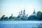 Lake Nero and monastery of St Jacob Saviour, Rostov, Golden ring Russia