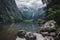 Lake Obersee and Rothbach Waterfall - The Alps - Germany