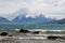 Lake Ohau in foggy day, South Island of New Zealand